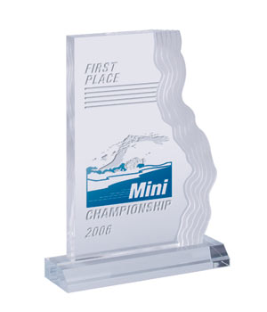 Acrylic Waterfall Edge Awards